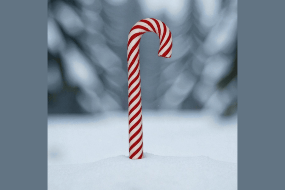 Download Multicolor Holiday Candy Cane - Multicolor Collection
