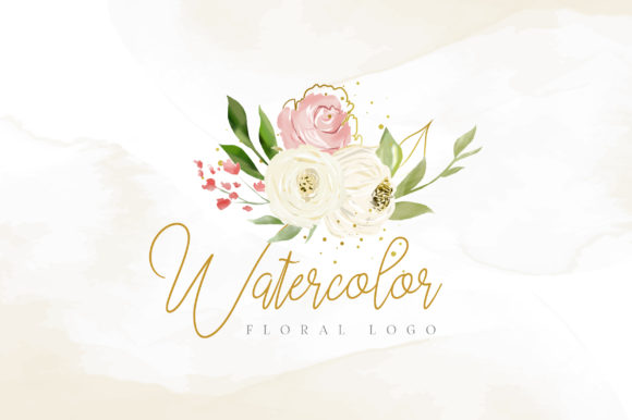 Download Watercolor Floral Logo Template - Floral logo Collection