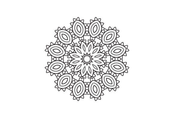 Download Circular Mandala for Henna Mehndi - Circular Collection