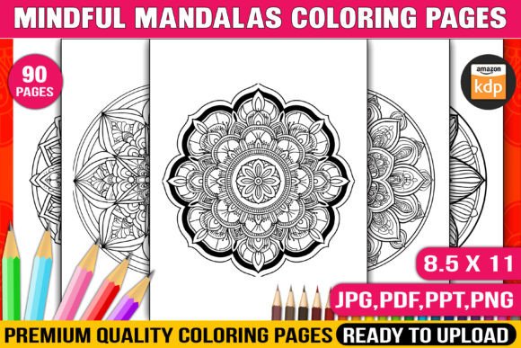 Download 90 Mindful Mandalas Coloring Pages - Mandalas Collection